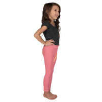 Thumbnail for OOTO - GLYPHIC EN PEACH ON SALMON - Kid's Leggings - 1 COLOR -