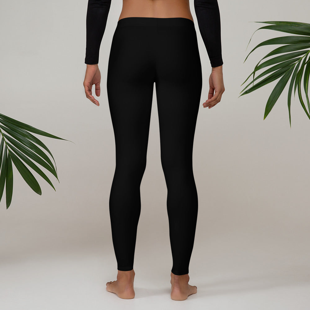 OOTO - GLYPHIC EN PEACH OVER BLACK - Leggings - 1 COLOR -