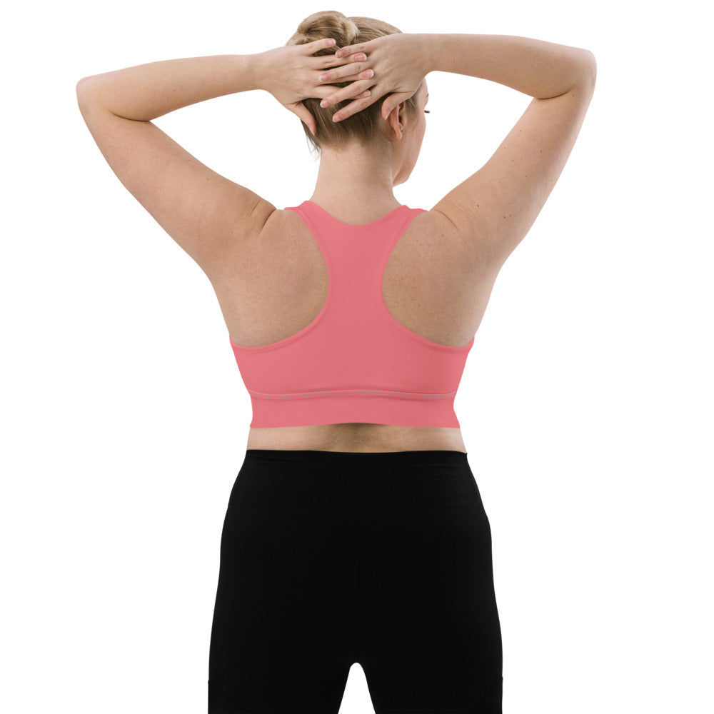 OOTO - GLYPHIC EN BLACK - Longline sports bra - 1 COLOR -