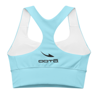 Thumbnail for OOTO - DASH EN BLACK - pwdr. blue - Longline sports bra - 1 COLOR -