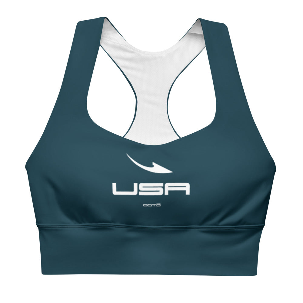 OOTO - USA DASH WT. -  Longline sports bra - 1 COLOR -