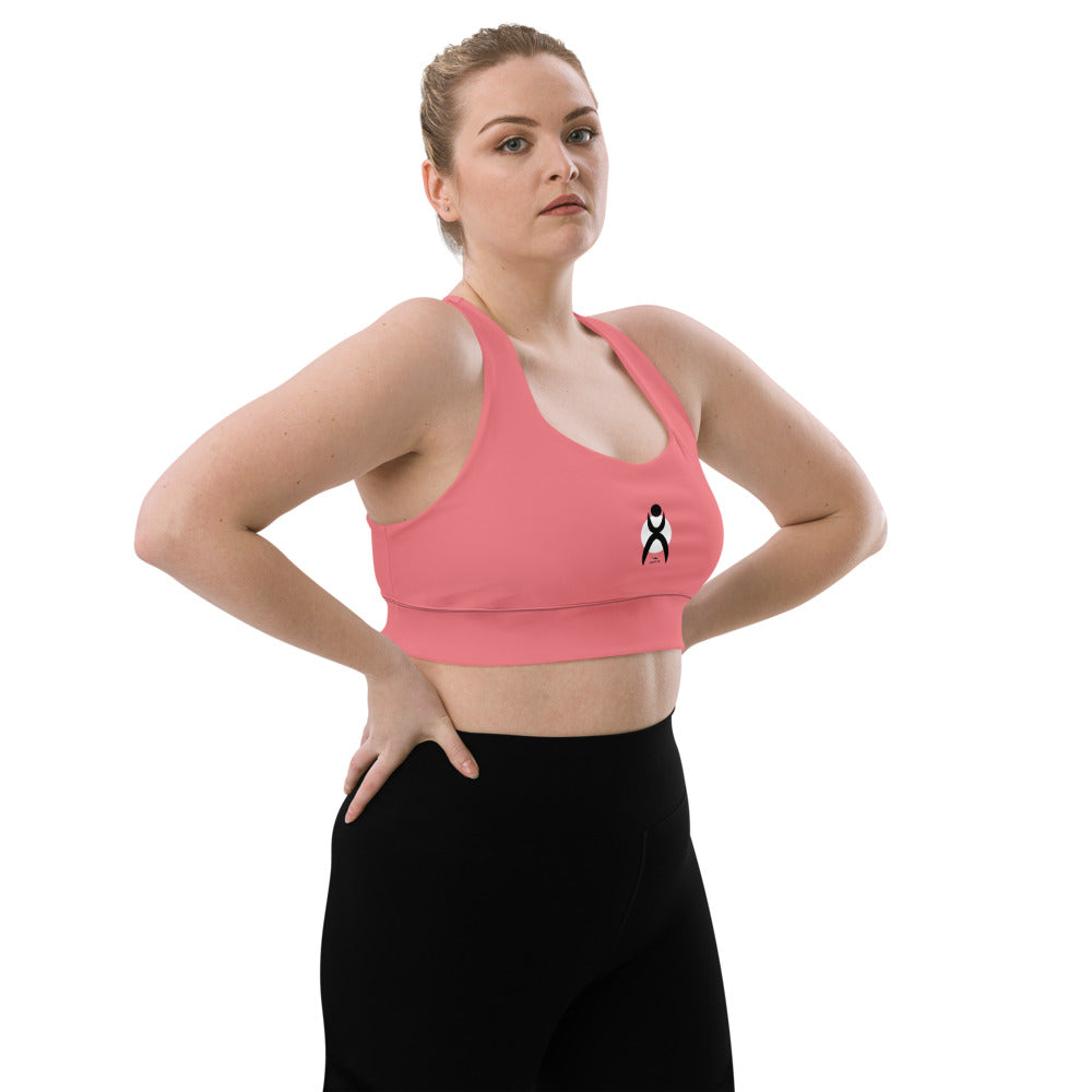 OOTO - GLYPHIC EN BLACK - Longline sports bra - 1 COLOR -