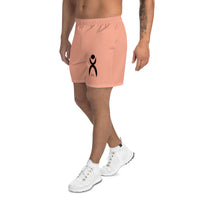 Thumbnail for OOTO - GLYPHIC EN BLACK - Men's Athletic Long Shorts - 1 COLOR