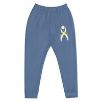 Thumbnail for OOTO - GLYPHIC EN WHITE - YELLOW DASH - Men's Joggers - 1 COLOR -