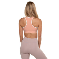 Thumbnail for OOTO - DASH EN BLACK - pale orange - Padded Sports Bra -1 COLOR -