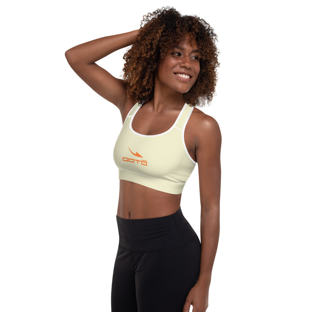 OOTO - DASH EN ORANGE - pale yellow - Padded Sports Bra - 1 COLOR -