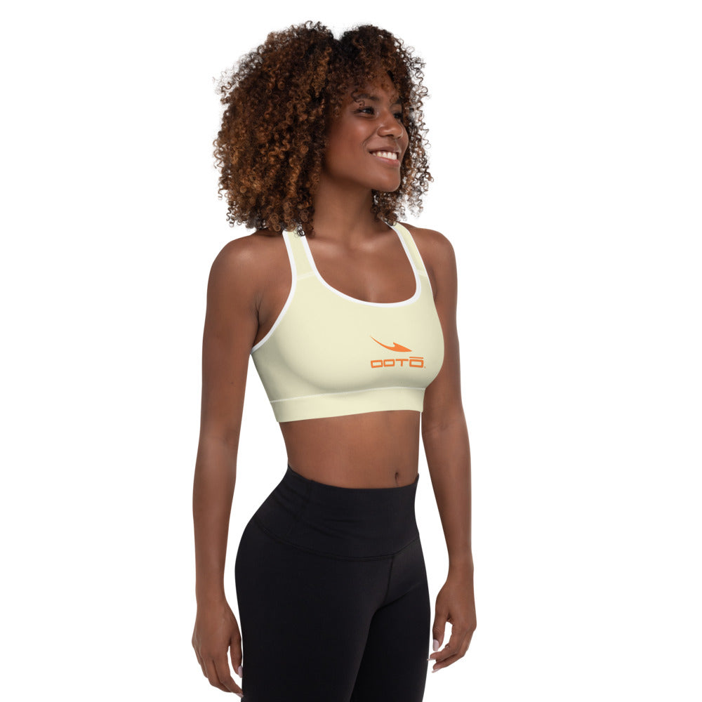 OOTO - DASH EN ORANGE - pale yellow - Padded Sports Bra - 1 COLOR -