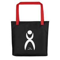 Thumbnail for OOTO - GLYPHIC EN WHITE -Tote bag 3 HANDLE COLORS -