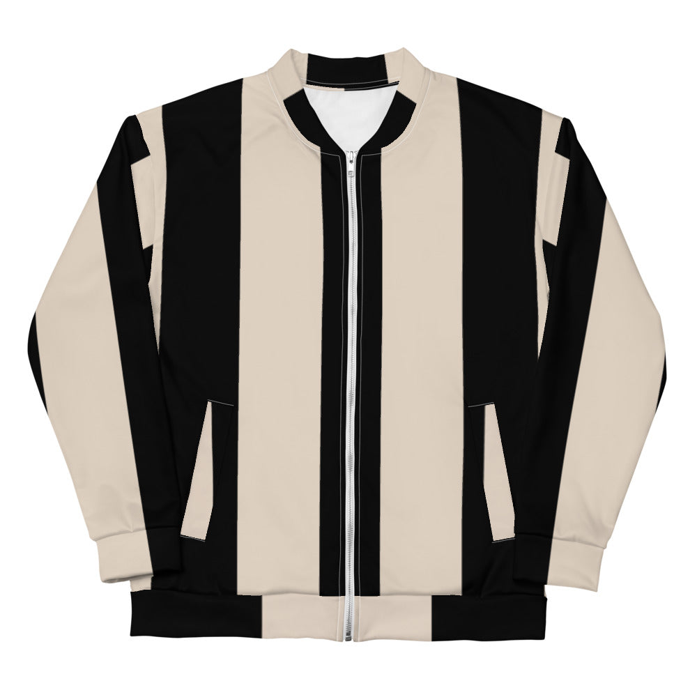 OOTO - BLACK OVER BEIGE - Bomber Jacket - 1 COLOR -