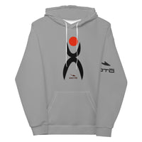 Thumbnail for OOTO - GLYPHIC EN BLACK  AND RED - hoodie - 1 COLOR -