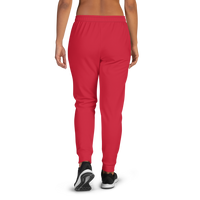 Thumbnail for OOTO - GLYPHIC EN BLACK OVER RED - Women's Joggers - 1 COLOR -