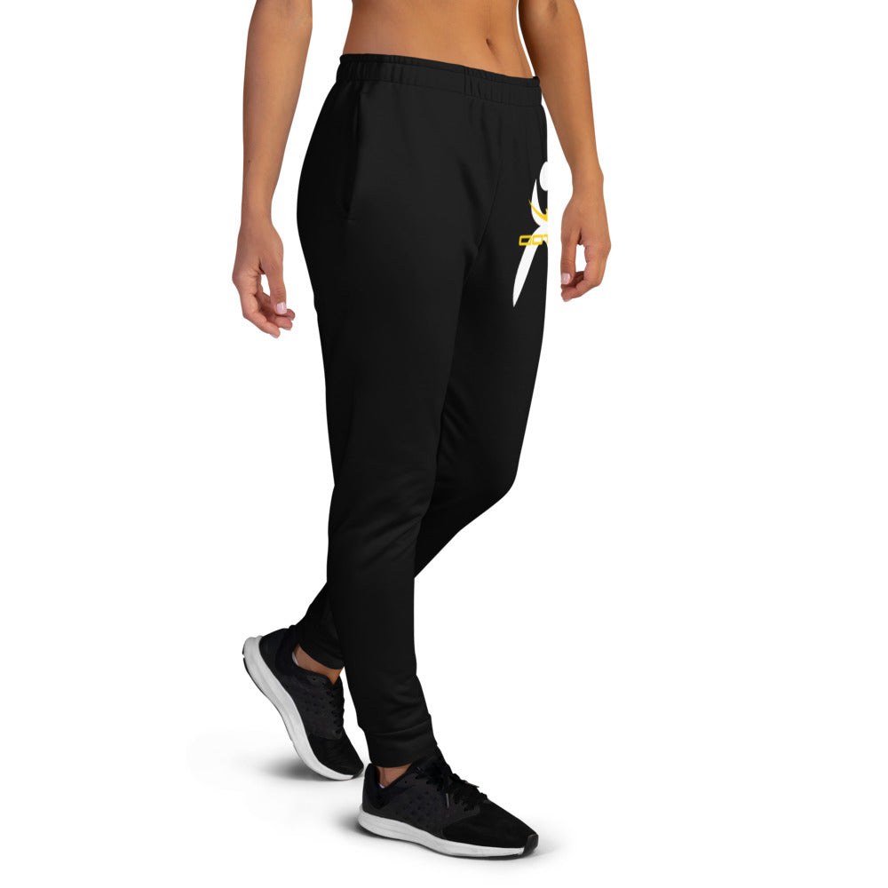 GLYPHIC EN WHITE MAIZE DASH - Women's Joggers - 1 COLOR -