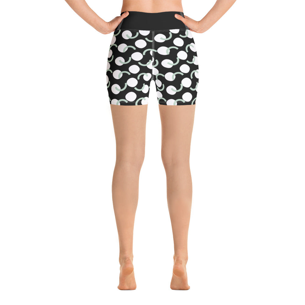 OOTO - DASH EN BLACK - PATTERNED - Yoga Shorts - 1 COLOR -