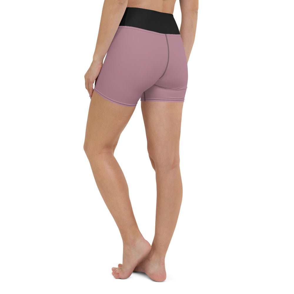 OOTO - DASH EN BLACK IN OVAL - (tapestry) Yoga Shorts - 1 COLOR -