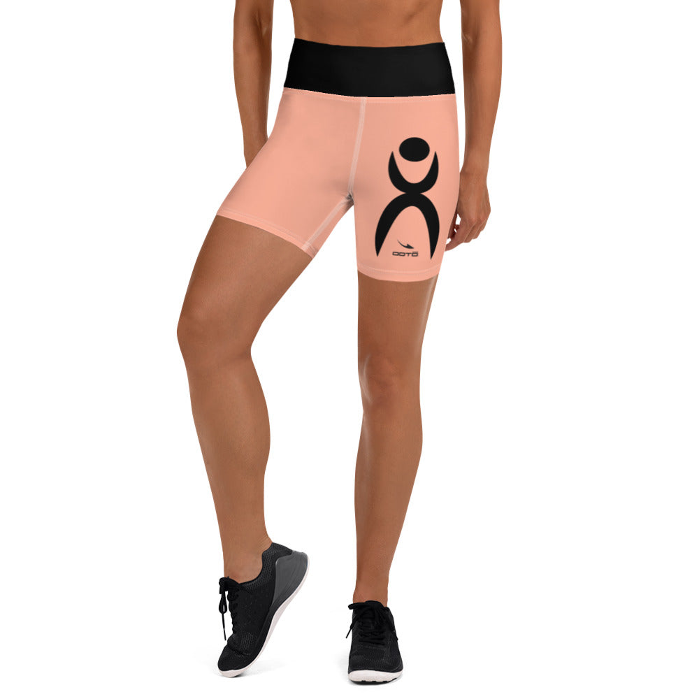 OOTO - GLYPHIC / DASH EN BLACK - Yoga Shorts - 1 COLOR -