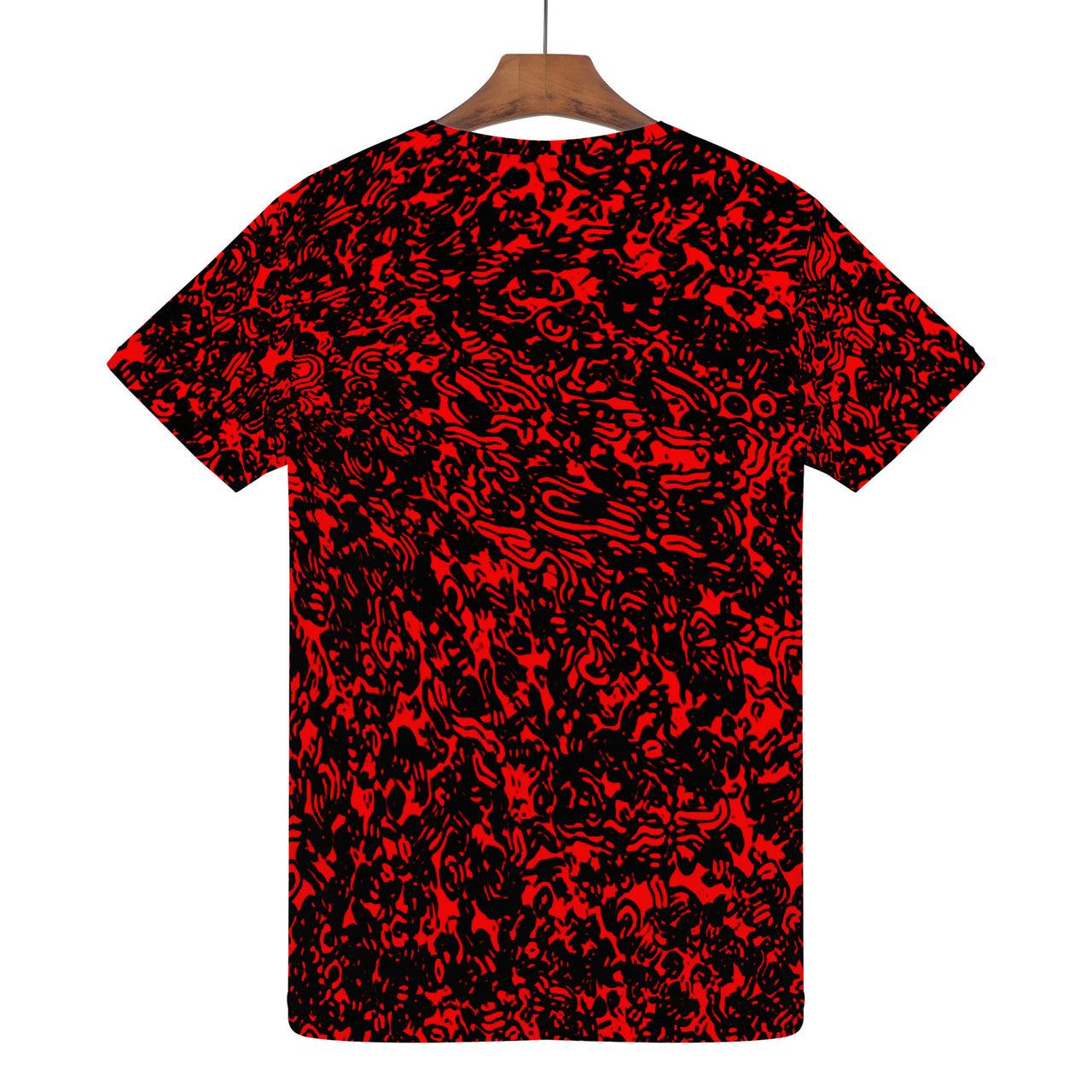 RED STATIC - D61 Men's All Over Print T-Shirt - 1 COLOR -