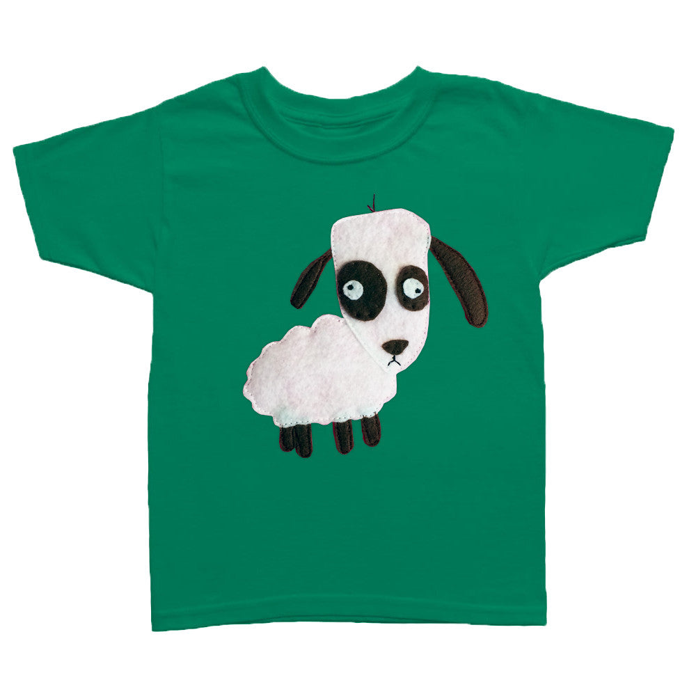 Kids T-Shirt - Sheep - Mi Cielo X Matthew Langille - Green - 1 COLOR -