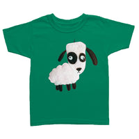 Thumbnail for Kids T-Shirt - Sheep - Mi Cielo X Matthew Langille - Green - 1 COLOR -