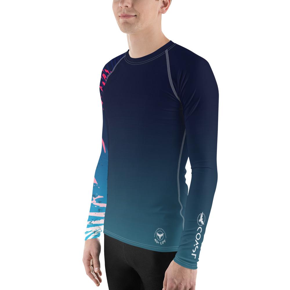 FYC - Men's Victory Sleeve Performance Rash Guard UPF 40+ - 1 COLOR -