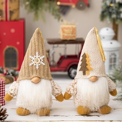 Christmas Gnome Ornaments - 8.3" - [5-10 DAY DELIVERY] - T - 2 TYPES/COLORS -