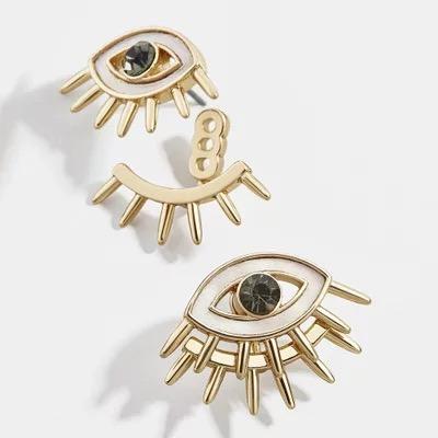 Guardian Eye Double Sided Earrings -