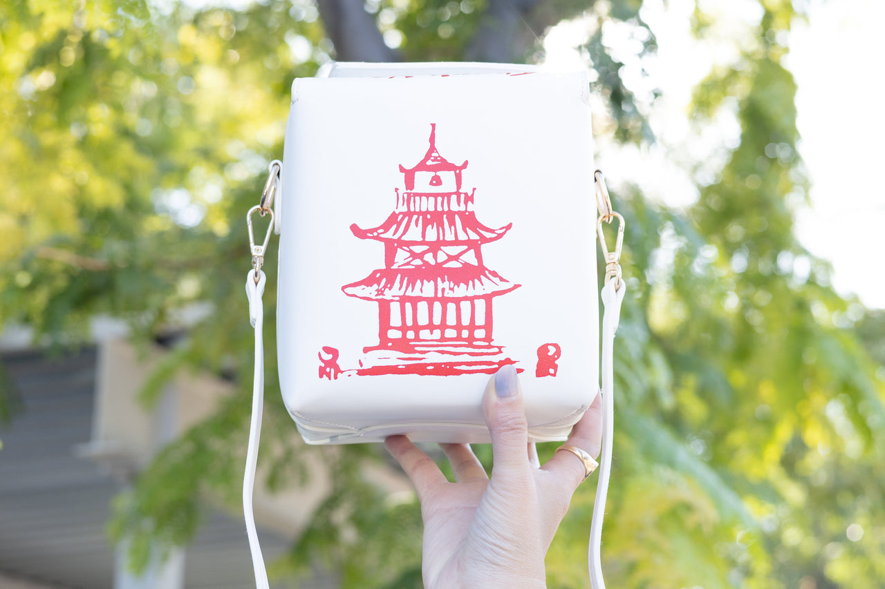 Chinese food Take-Out Container Handbag -