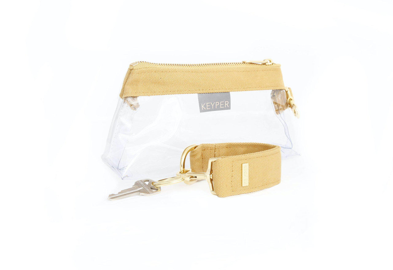 Keyper - Beige CANVAS 2-Piece KEYPIT Set • Wristlet - 6 OPTIONS -