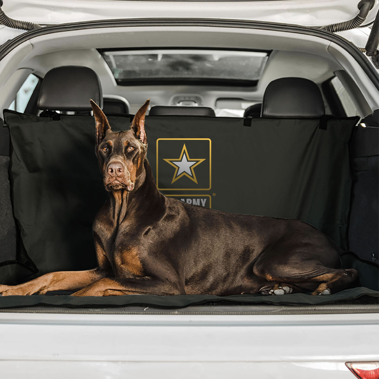 US Army Car or SUV Cargo Pet Cover - Dark Camo - 1 COLOR -