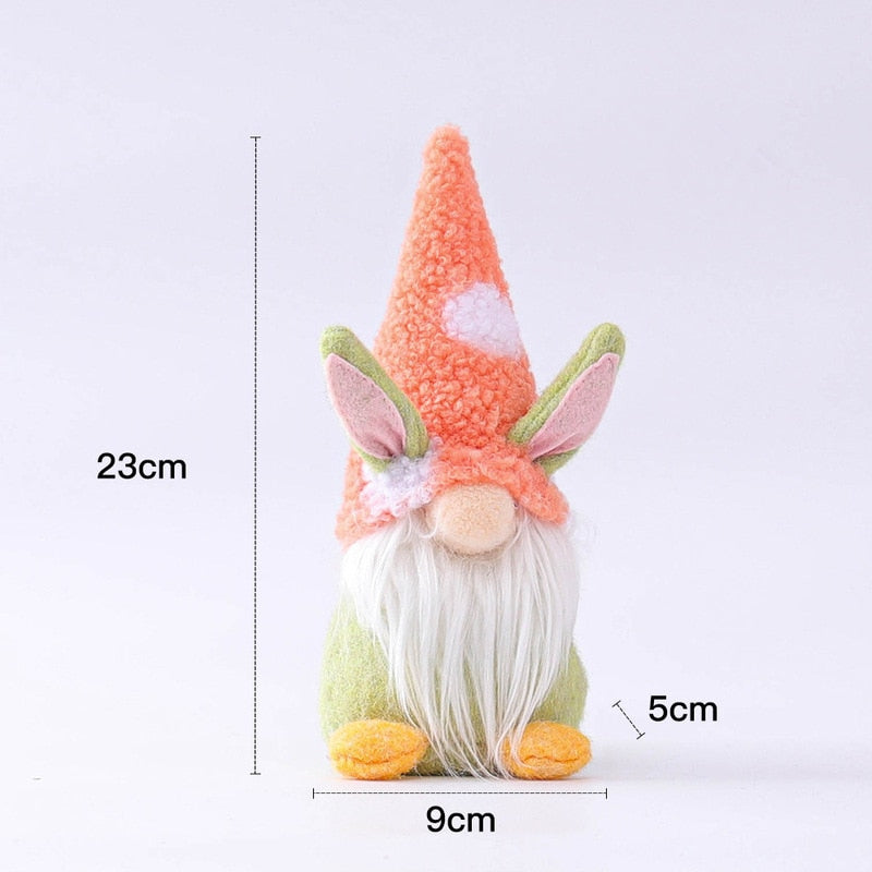 New Easter Gnome Rabbits - Handmade Reusable Home Decoration - Spring Bunny Ornaments - [14-20 DAY DELIVERY] - MULTIPLE TYPES & COLORS - CHECK US OUT! -