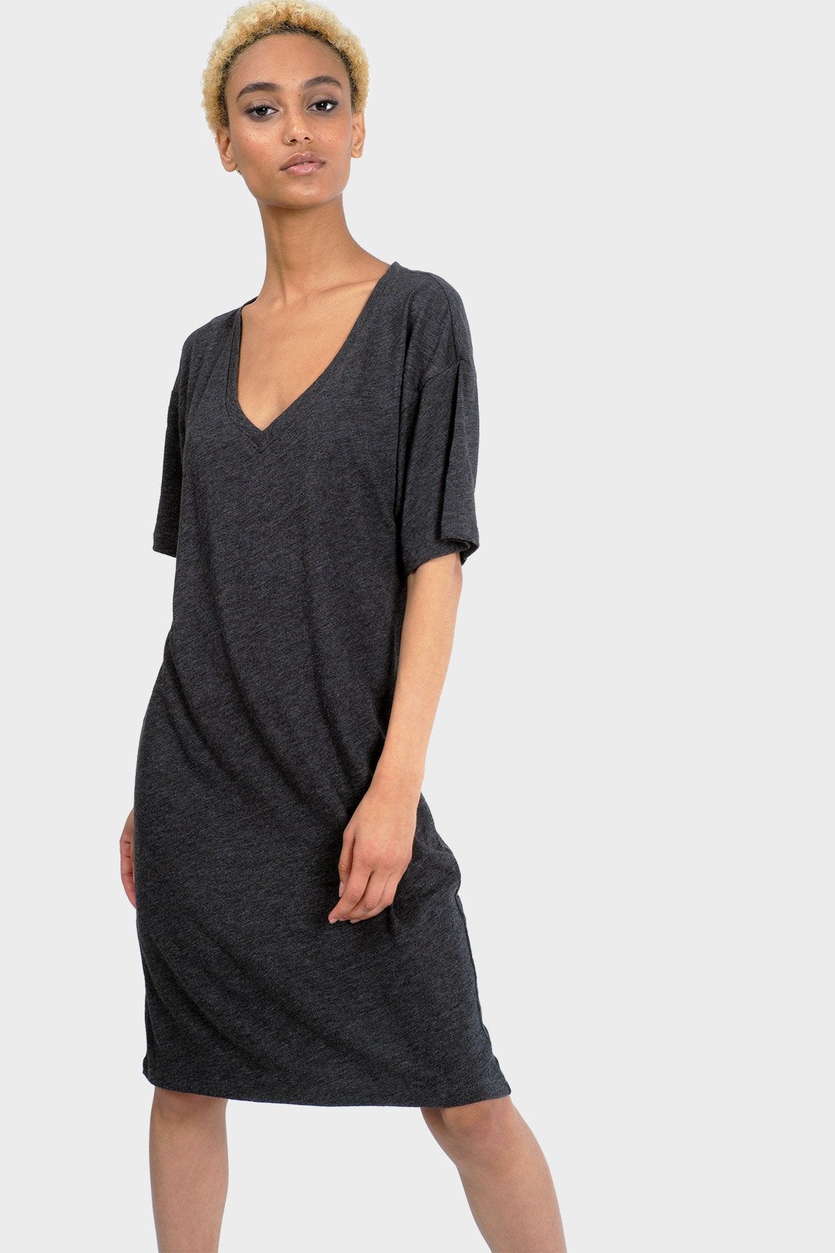 337 BRAND - Mika Organic T-Shirt Dress - 1 COLOR -