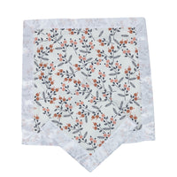 Thumbnail for Newcastle - Dahlia Floral Bamboo Muslin Security Baby Blankie -