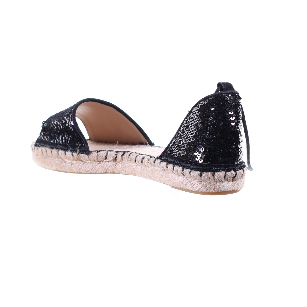 Sequin Open Toe Espadrilles Sandal