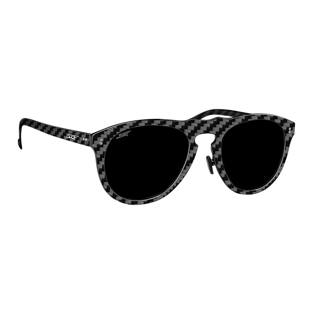 Simply Carbon Fiber - ●HAVANA● Real Carbon Fiber Sunglasses (Polarized Lens | Fully Carbon Fiber) -