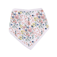 Thumbnail for Newcastle - Wildflowers Bamboo Bandana Bibs 3pk -