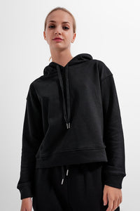 Thumbnail for Q2 - Basic Hoodie in Black - 1 COLOR -