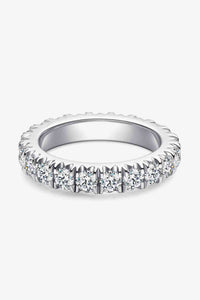 Thumbnail for Adored 2.3 Carat Moissanite 925 Sterling Silver Eternity Ring