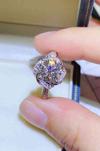 Thumbnail for 2 Carat Moissanite 925 Sterling Silver Ring