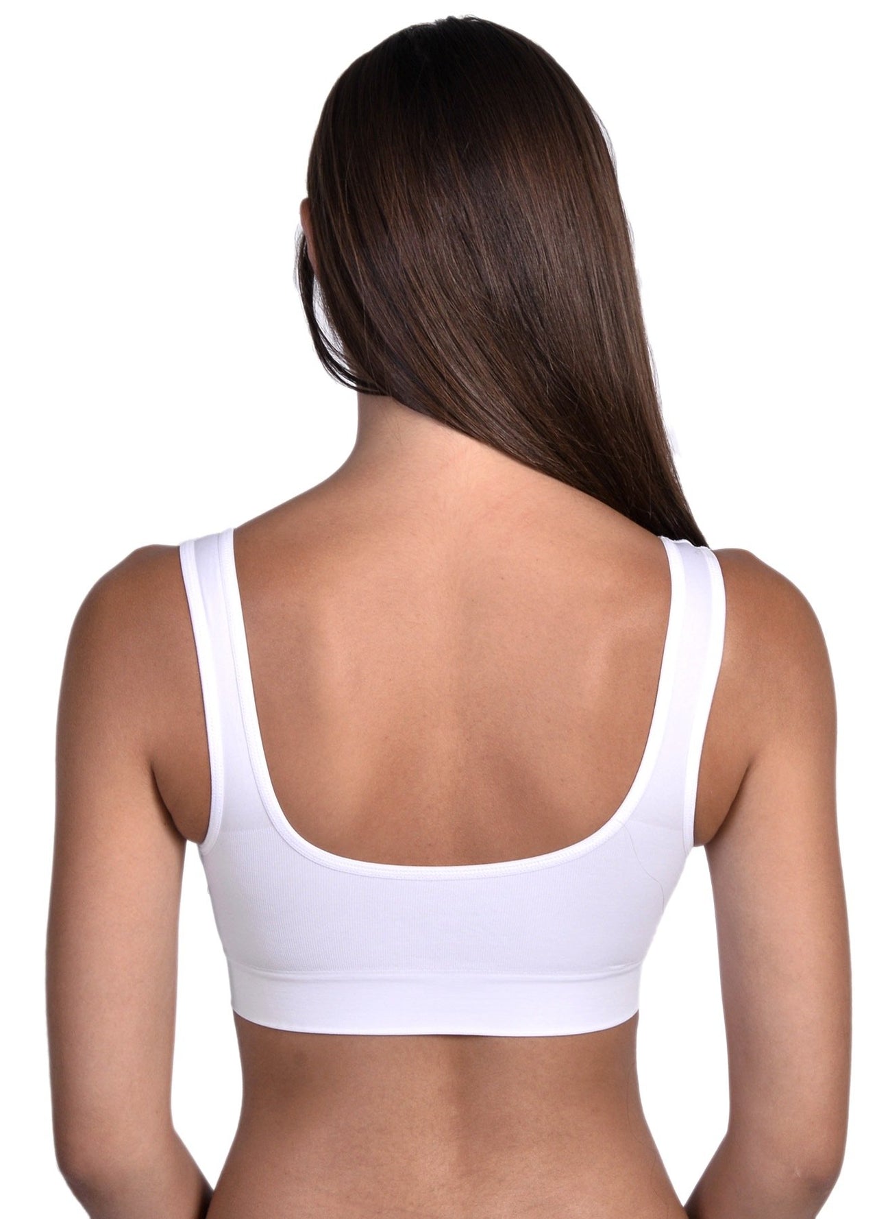 Most Comfortable Bra Top Black and White - 2 Pack -