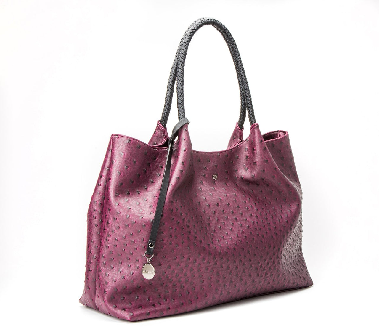 GUNAS NEW YORK - Naomi - Cherry Vegan Leather Tote Bag