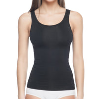 Thumbnail for Seamless Shaping Tank Top Black -