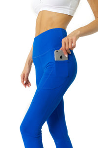 Thumbnail for Savoy - High Waisted Yoga Leggings - Sky Blue - 1 COLOR -