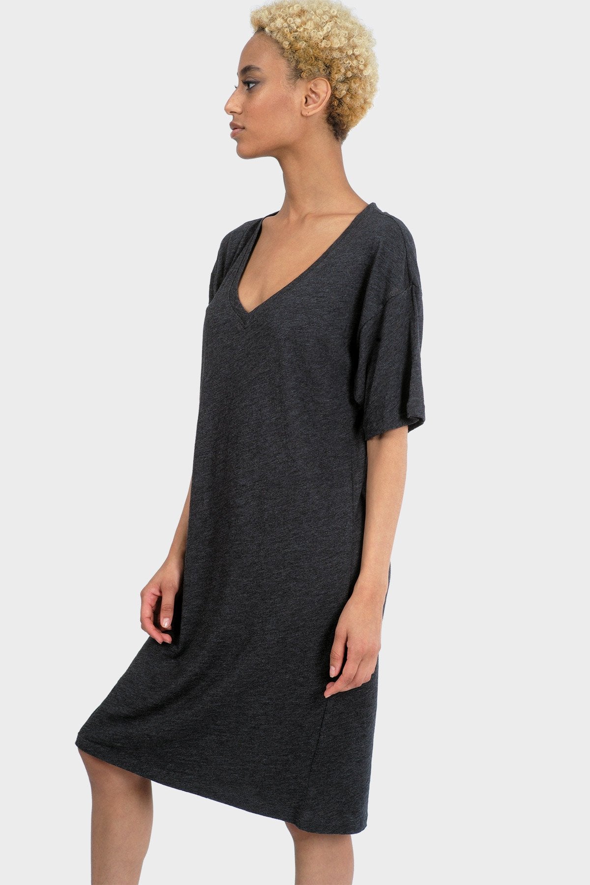 337 BRAND - Mika Organic T-Shirt Dress - 1 COLOR -