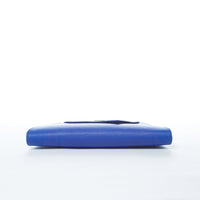 Thumbnail for Angelica Cobalt Blue Leather Clutch Bag -