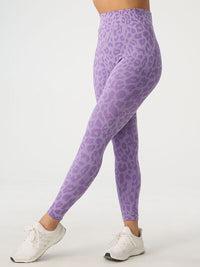 Thumbnail for Leopard High Waist Active Leggings - T - 4 COLORS -