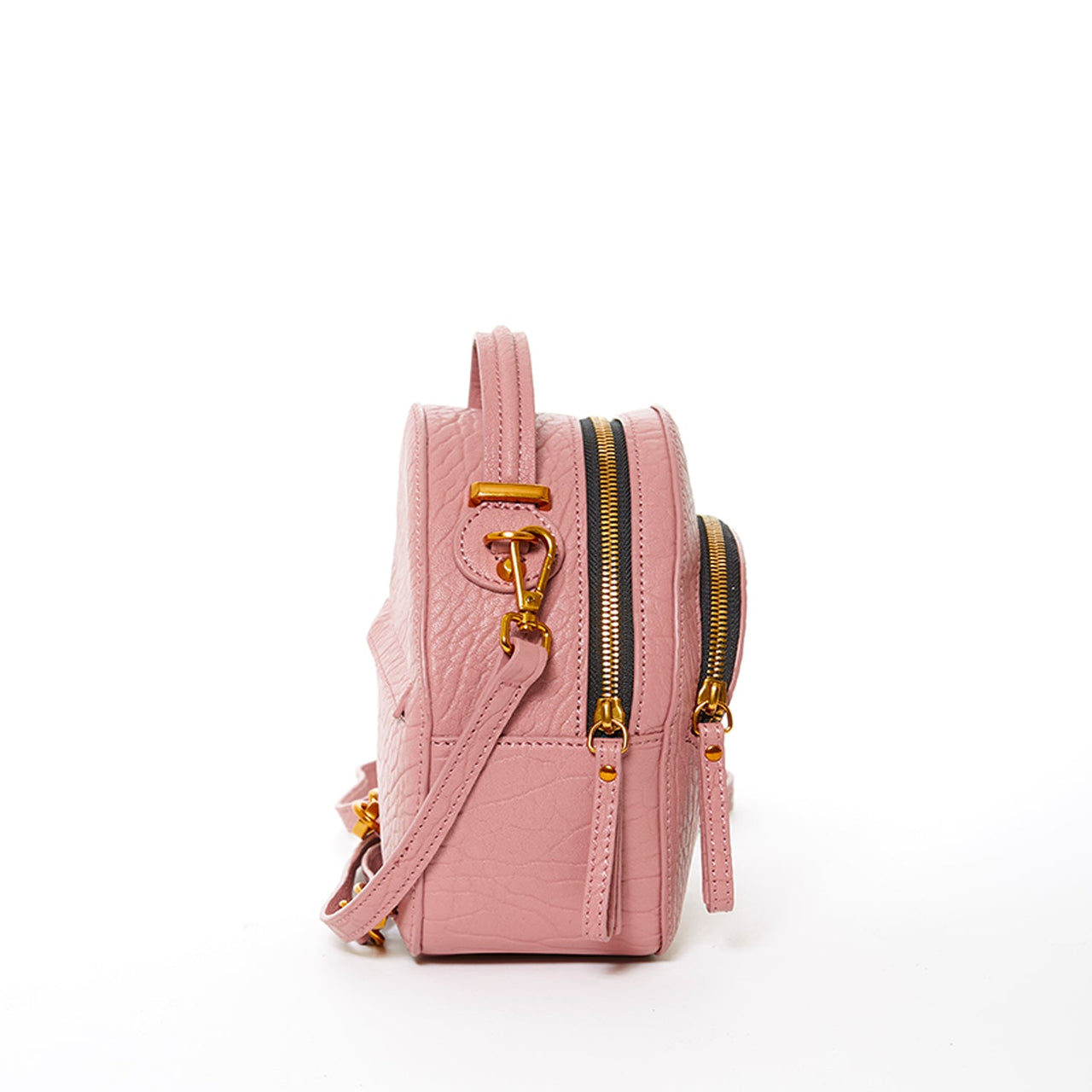 Amanda Dusty Pink Convertible Backpack Purse -