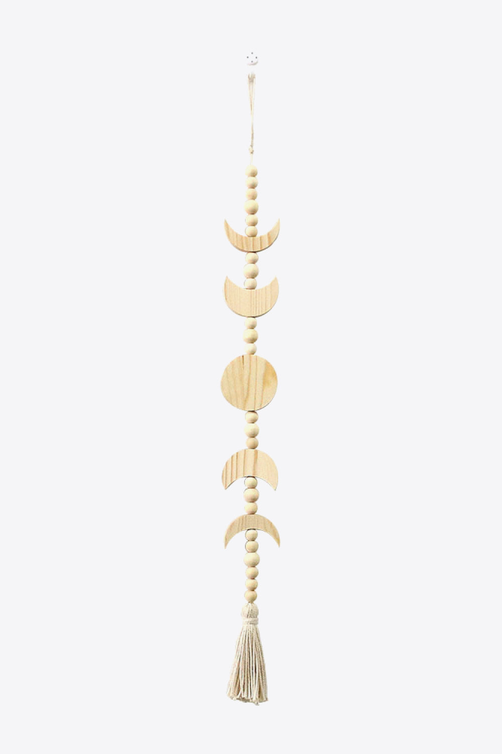 Wooden Tassel Wall Hanging - W 2.75" X L 29.5" - T - 2 COLORS -