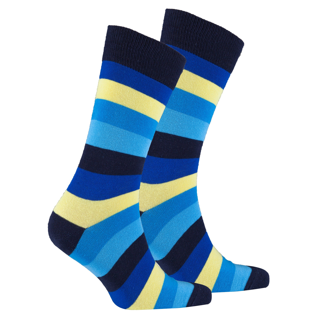 Men's Bluebird Stripe Socks - 1 COLOR -