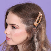 Thumbnail for Riah Fashion - Glass Beads and Pearl Hair Pin Set - 3 COLORS