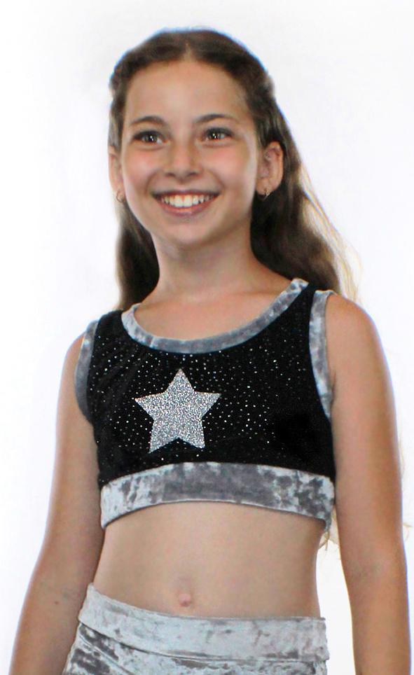 Stardust - Lilo, Little Glitter Crop Top - 1 COLOR -