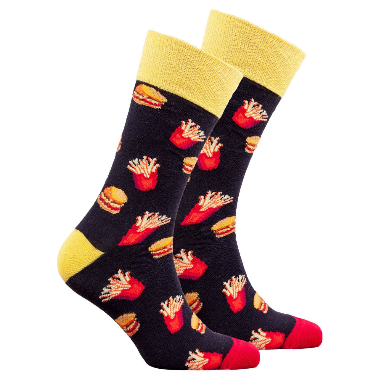 Men's Burger & Fries Socks - 1 COLOR -